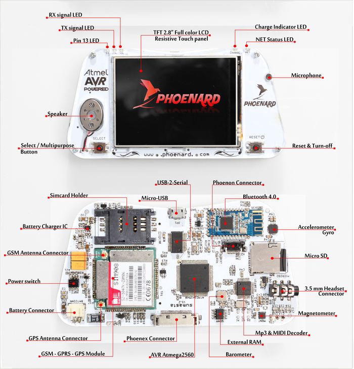 téléphone arduino